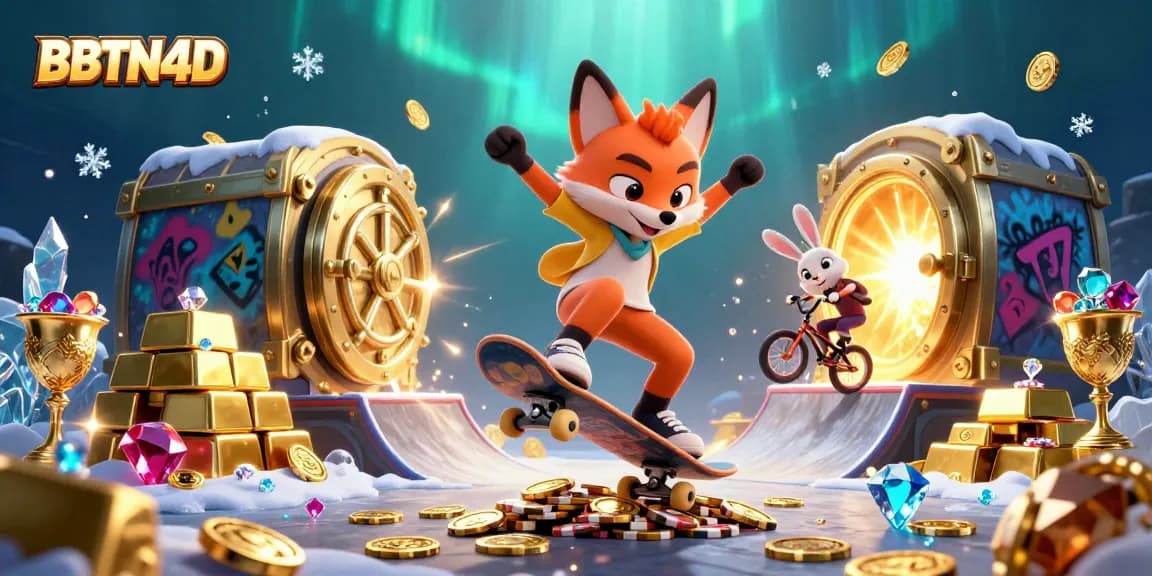 BBTN4D menawarkan pengalaman bermain slot dan live casino dengan karakter menarik dan tampilan yang memukau.