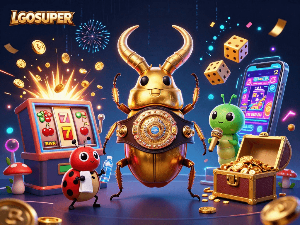 Experience the excitement of LGOSUPER’s vibrant online slots with jackpot-winning scenes and dynamic gaming elements.