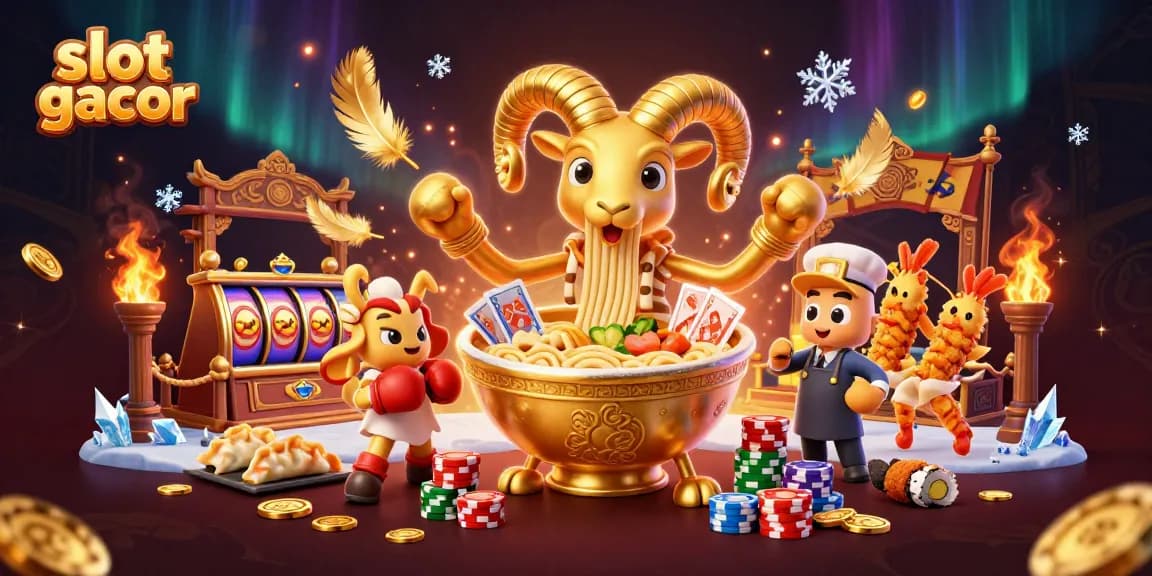 Slot gacor menghadirkan suasana kasino dengan karakter unik dan simbol judi yang menakjubkan.