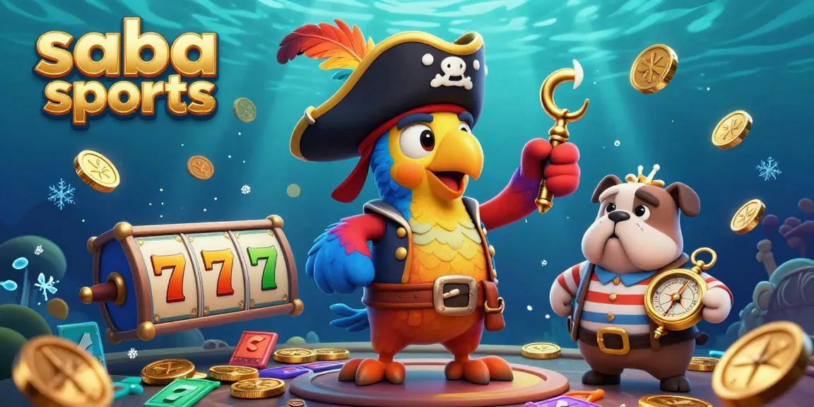 Saba Sports offers thrilling slot action with a pirate theme and dynamic gaming elements.
