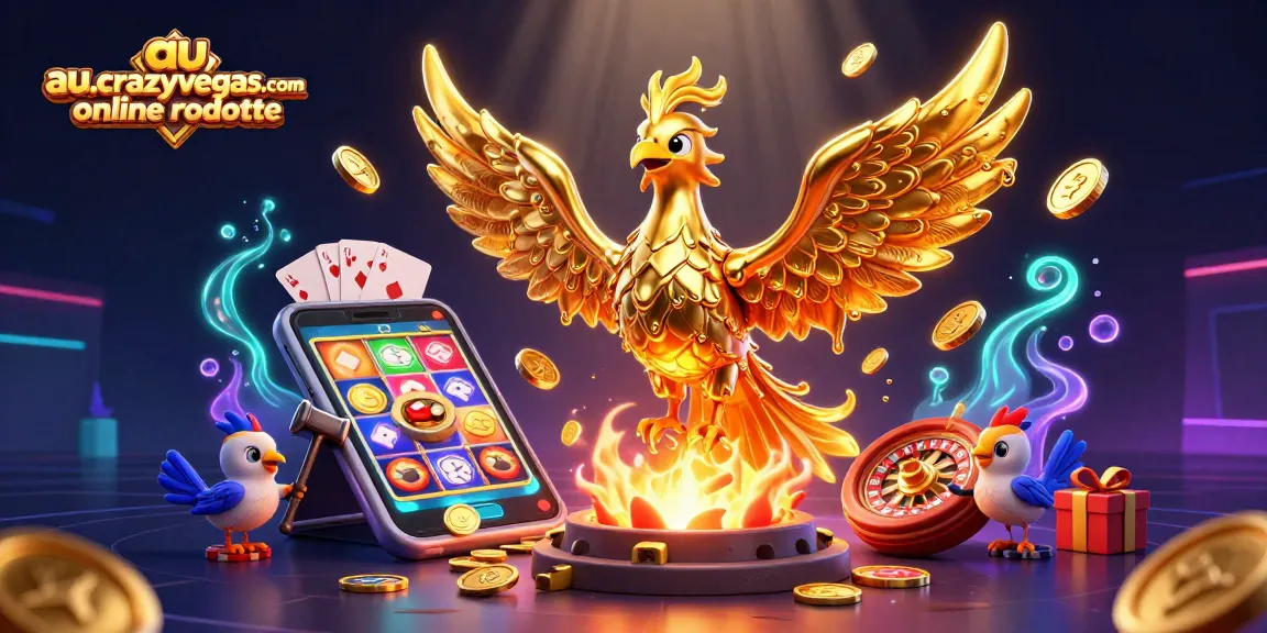 Experience thrilling gameplay at au.crazyvegas.com online roulette with vibrant casino elements.