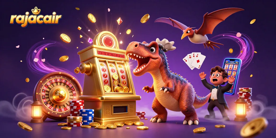 Menangkan jackpot di rajacair dengan pachycephalosaurus dan slot machine emas!