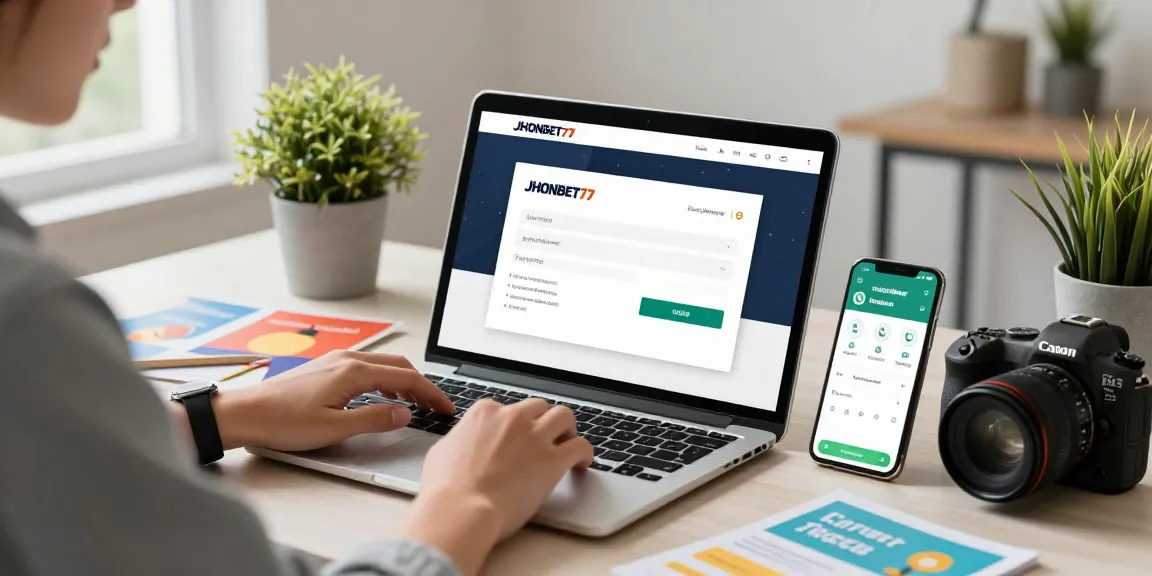 Pengguna mengakses kanal JHONBET77 di geneia.com untuk bantuan dan pendaftaran.