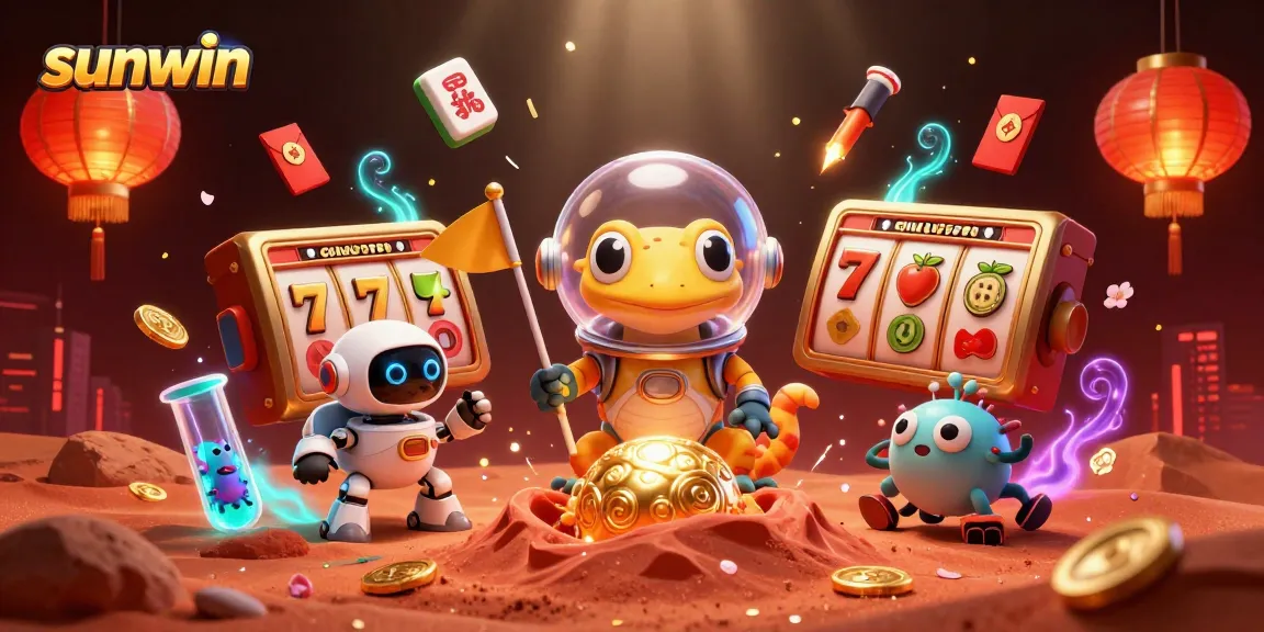 Experience thrilling slots at Sunwin casino with exciting jackpots and a vibrant 3D atmosphere.