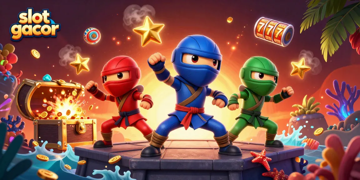 Slot gacor mengungkapkan aksi gembira bersama ninja chameleon dalam suasana kasino