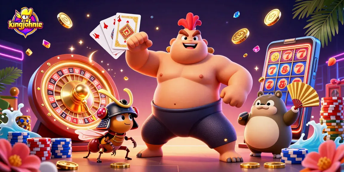 Experience thrilling play at kingjohnnie with dynamic casino elements and lively characters.