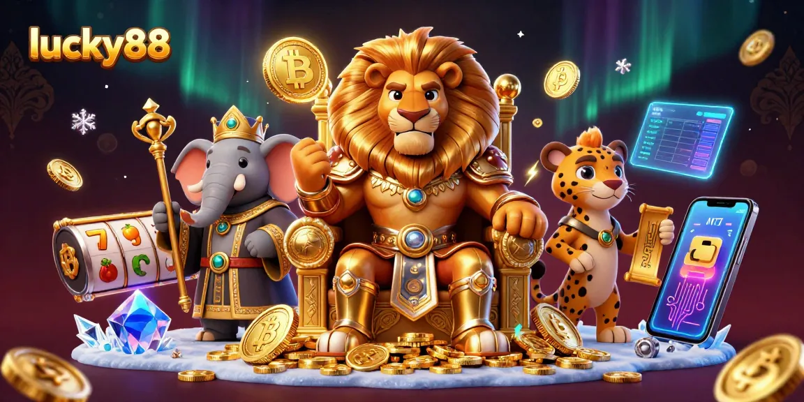 Engage with lucky88 in action featuring dynamic casino elements and royal characters
