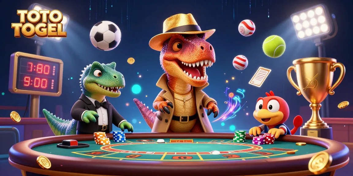 TOTO TOGEL menampilkan velociraptor cerdas di meja blackjack sambil mencuri perhatian di kasino.