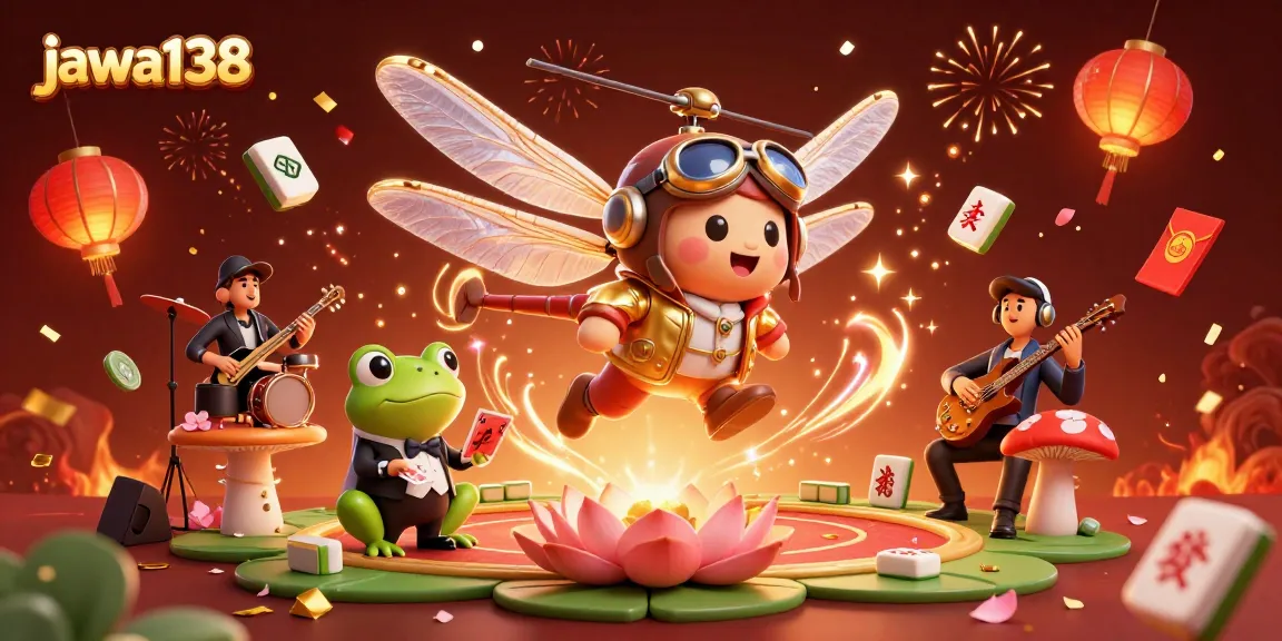 jawa138 menawarkan pengalaman bermain luar biasa dengan ilustrasi kasino yang penuh warna dan meriah