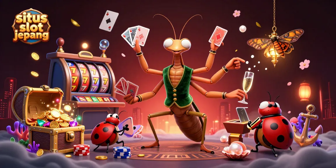 Experience thrilling spins at situs slot jepang featuring vibrant characters and immersive game elements.