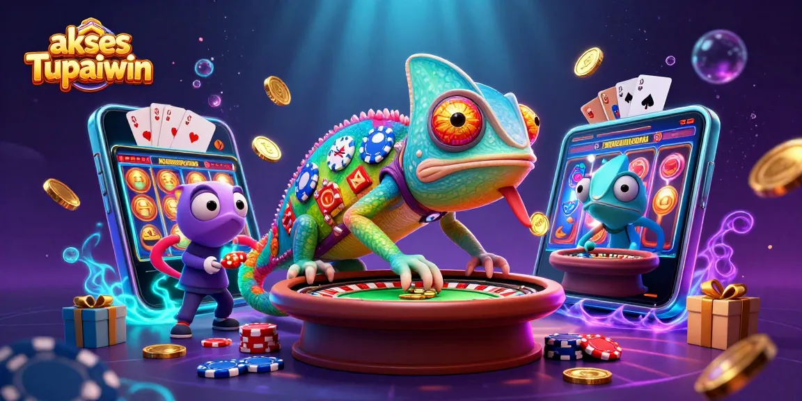 Akses Tupaiwin memberikan pengalaman bermain slot yang mendebarkan dengan chameleon kaseh kasino.
