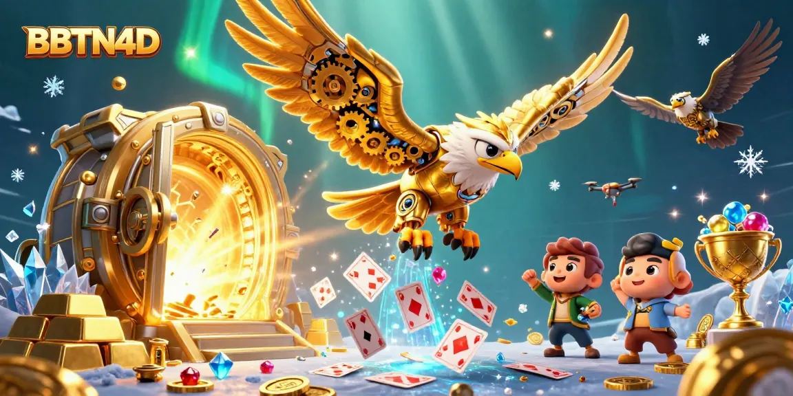BBTN4D menghadirkan pengalaman bermain slot dan live casino dengan visual menakjubkan di tengah harta karun.