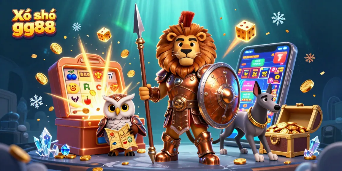 Xổ Số gg88 revolutionizes lottery gameplay with exciting coin explosions and strategic choices.