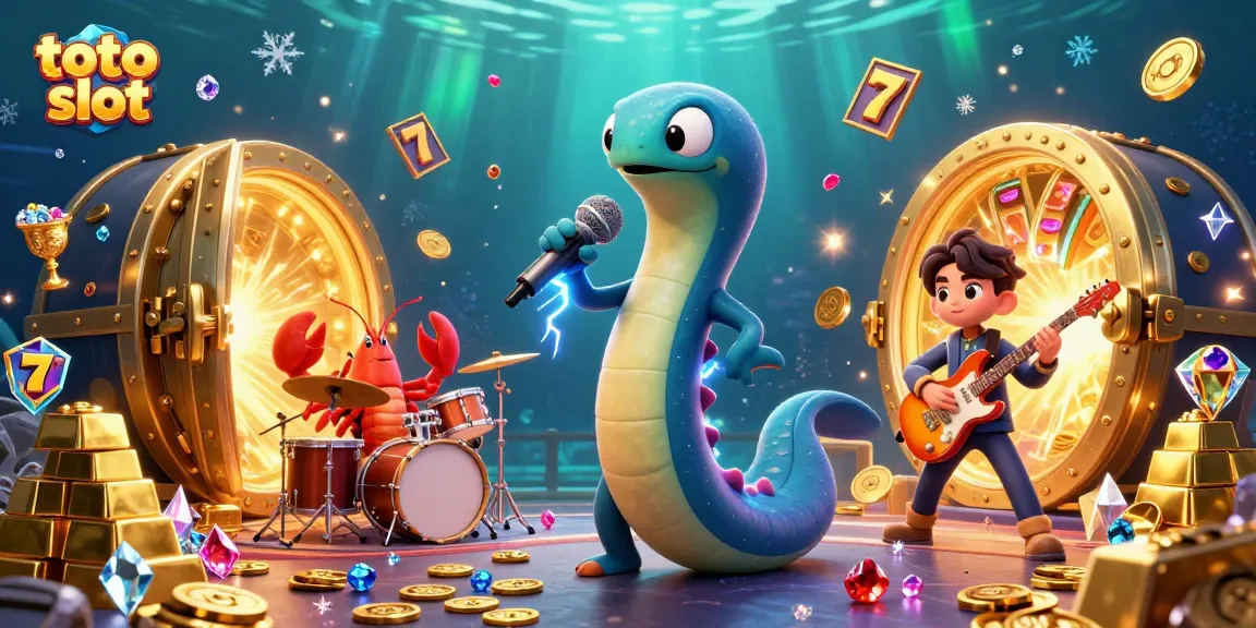 Gambarkan pengalaman bermain toto slot yang menarik dengan aksi lumba-lumba dan karakter laut lainnya di casino bawah laut.